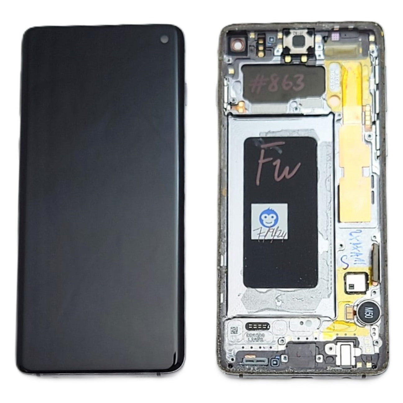 LCD Screen display Samsung Galaxy S10 G973 PRISM BLACK - GRADE BC