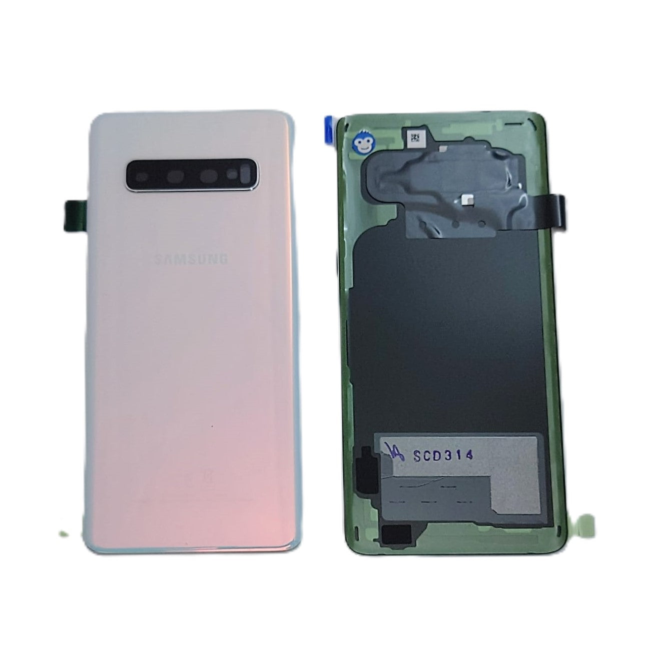 Back Battery Cover Samsung Galaxy S10 G973 Prism White - NEW