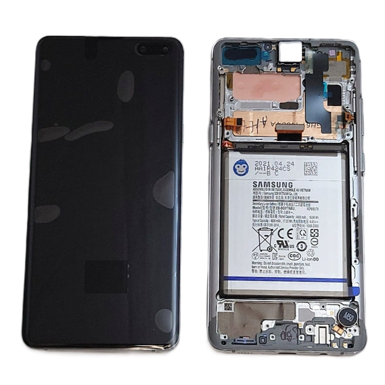 LCD for Samsung Galaxy S10 5G G977 Crown Silver - NEW