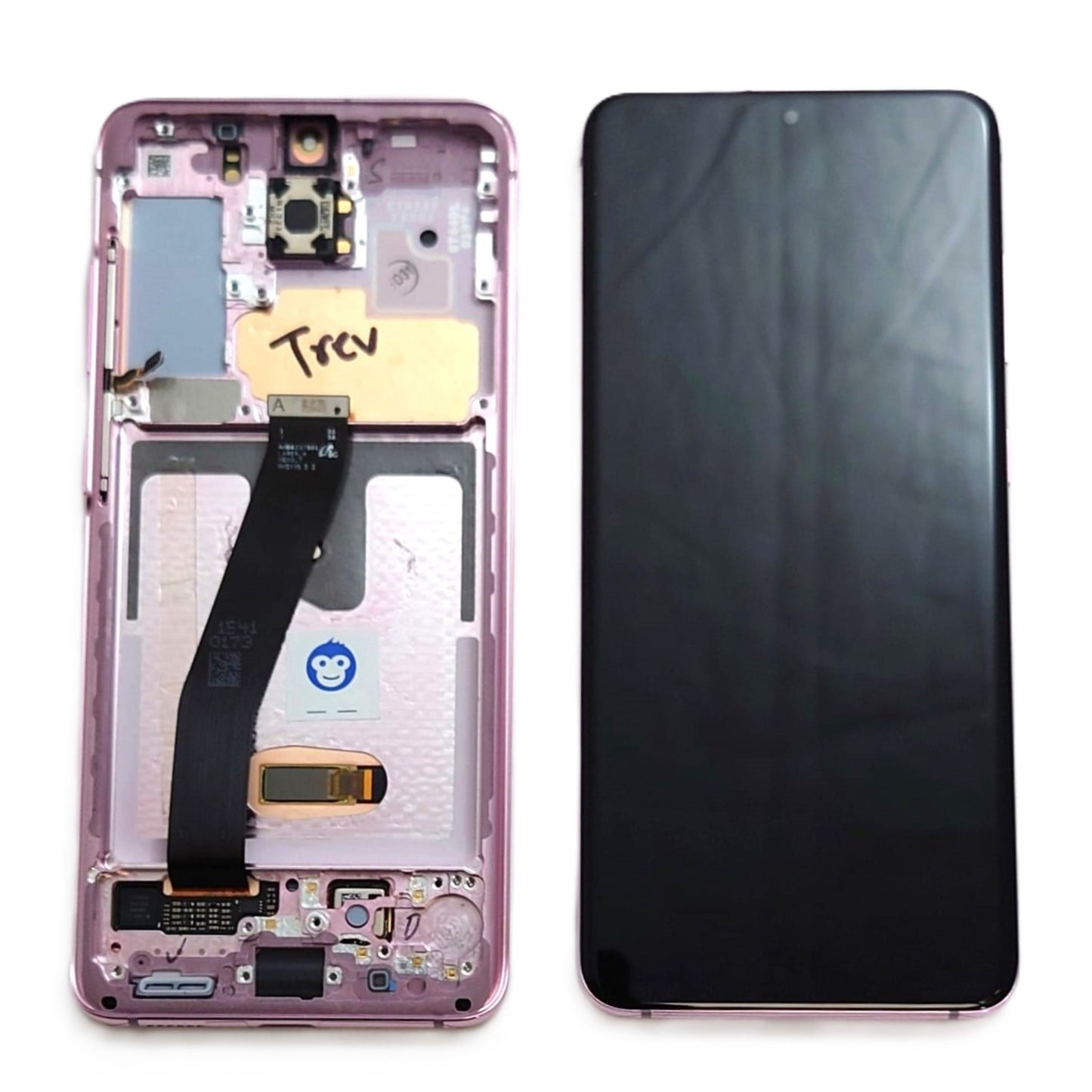LCD Screen Display Samsung Galaxy S20 / S20 5G G980 / G981 Cloud Pink - Grade AB