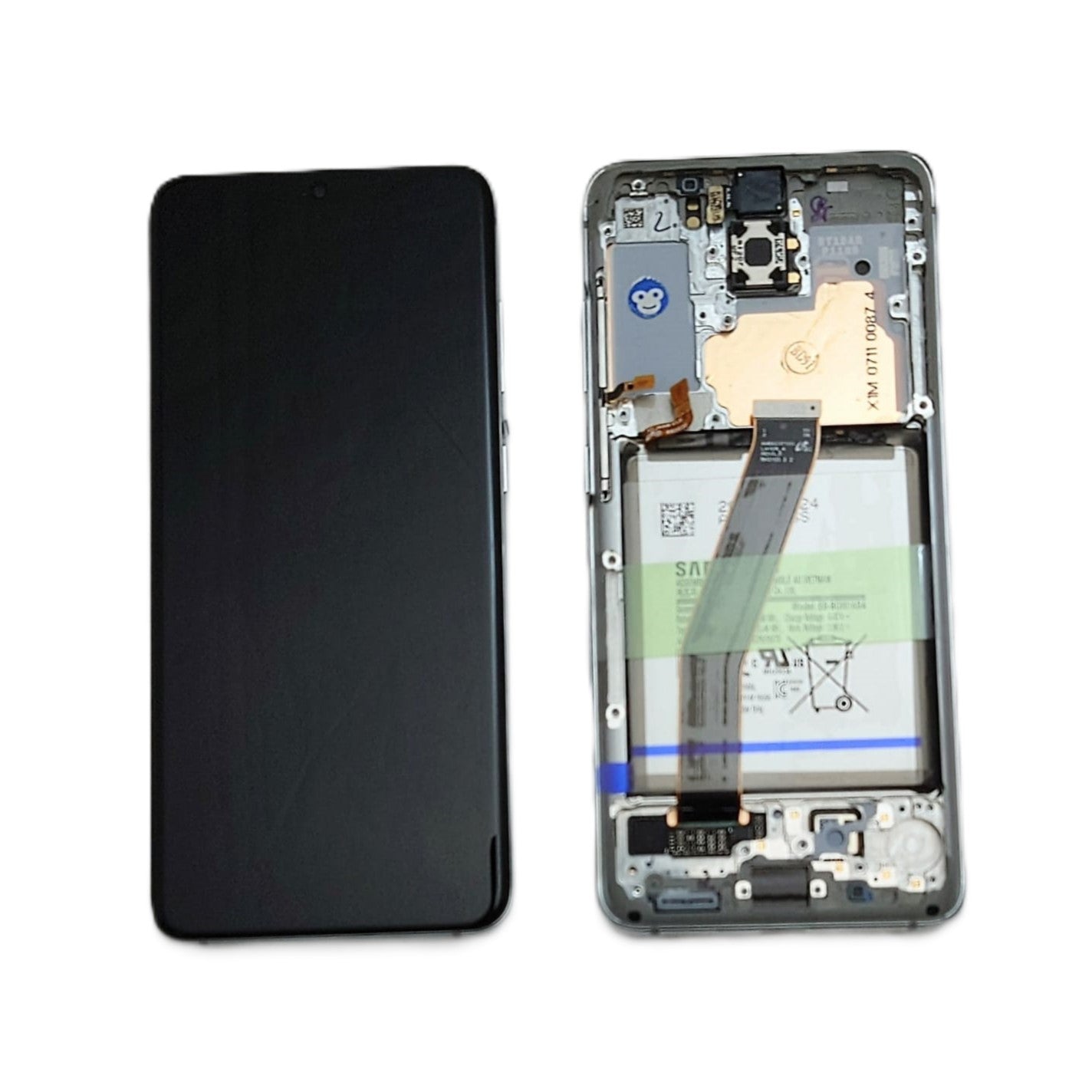 LCD Screen Display Samsung Galaxy S20 / S20 5G G980 / G981 White WITH BATTERY - NEW