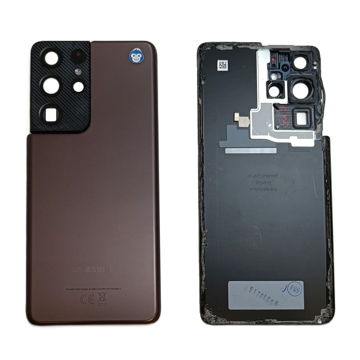 BACK BATTERY REAR COVER PANEL CAMERA LENS SAMSUNG GALAXY S21 ULTRA 5G G998 PHANTOM BROWN - GRADE AB