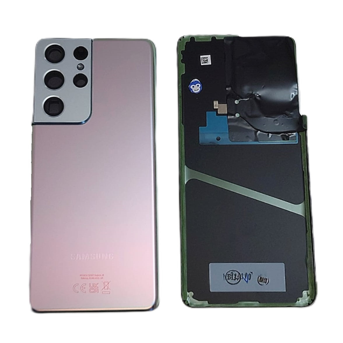 BACK BATTERY REAR COVER PANEL CAMERA LENS SAMSUNG GALAXY S21 ULTRA 5G G998 SILVER - NEW