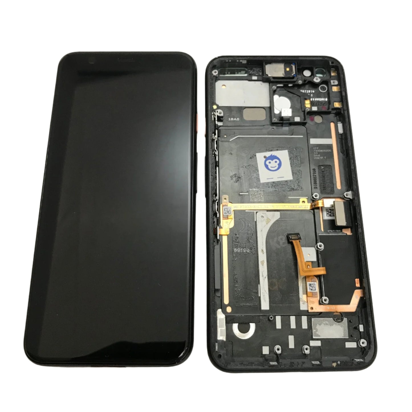 LCD SCREEN DISPLAY Google Pixel 4 Orange - GRADE BC