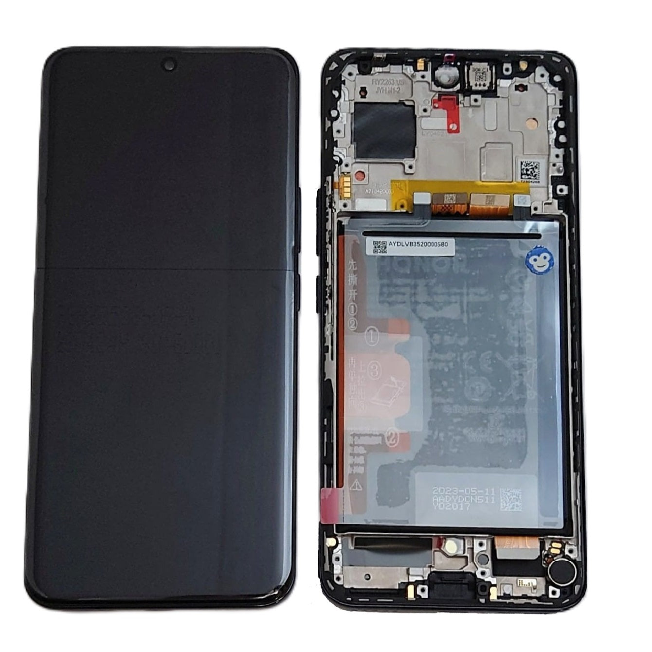 LCD Screen Display Honor 90 Black with Battery - NEW