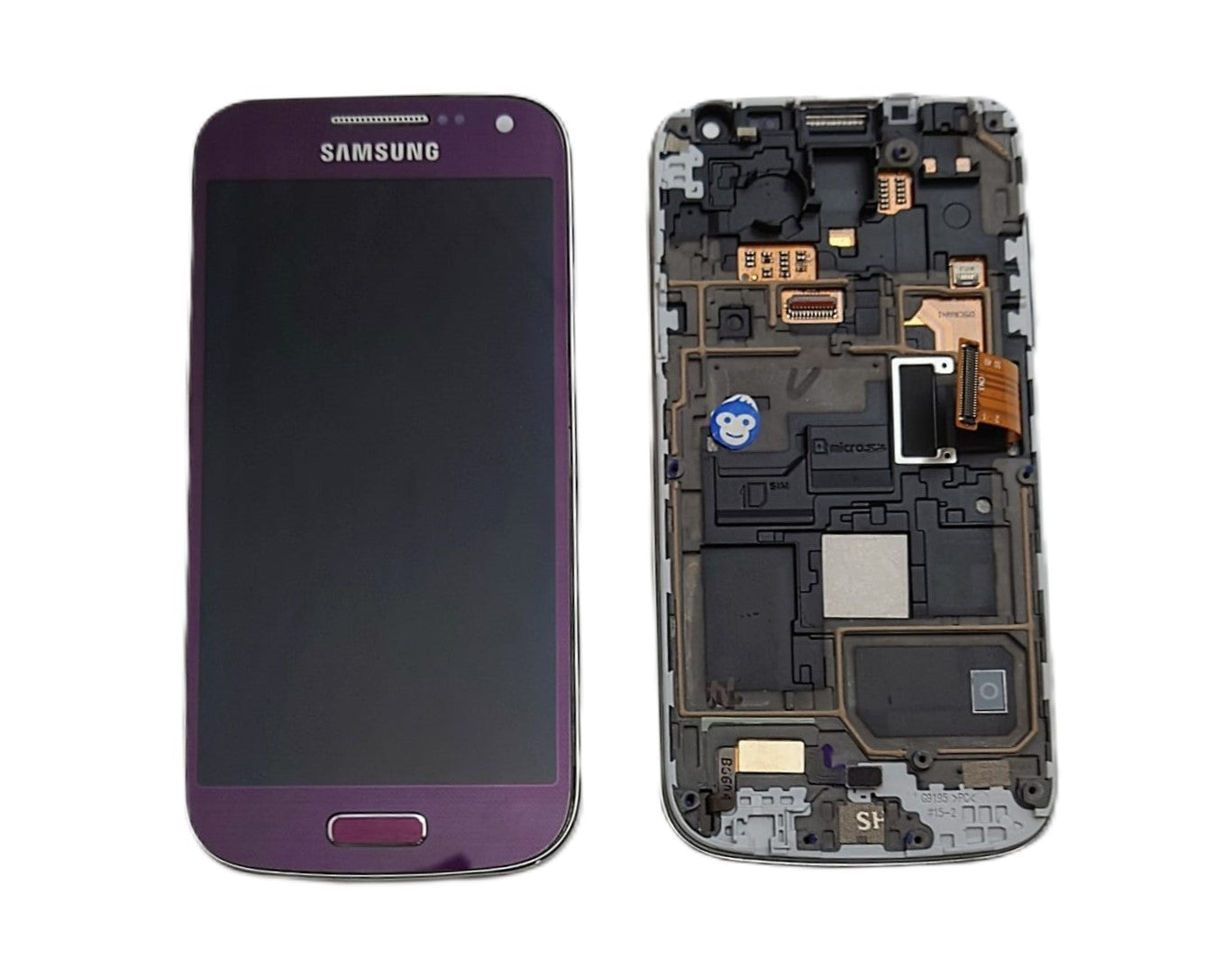 LCD DISPLAY SCREEN SAMSUNG GALAXY S4 MINI I9195 PURPLE - NEW