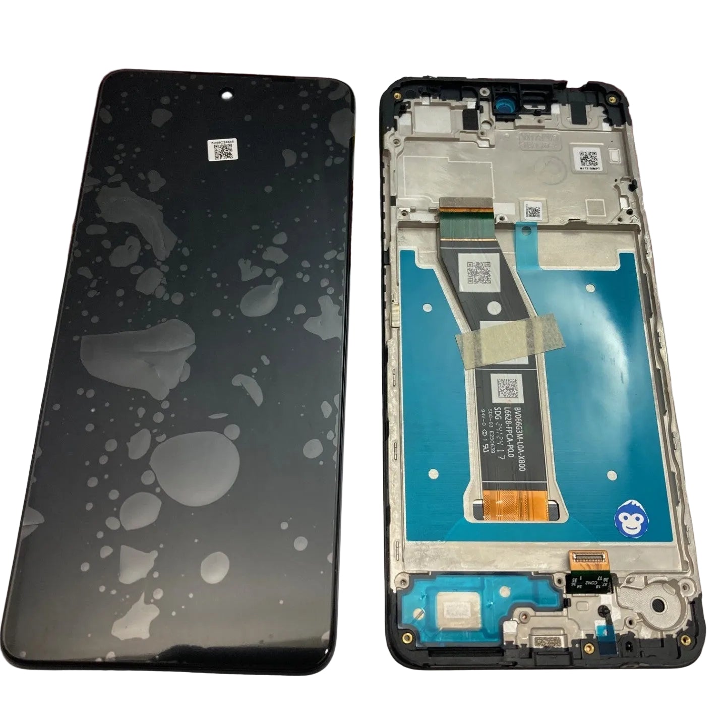 LCD SCREEN DISPLAY WITH FRAME MOTOROLA E14 / G04 - NEW