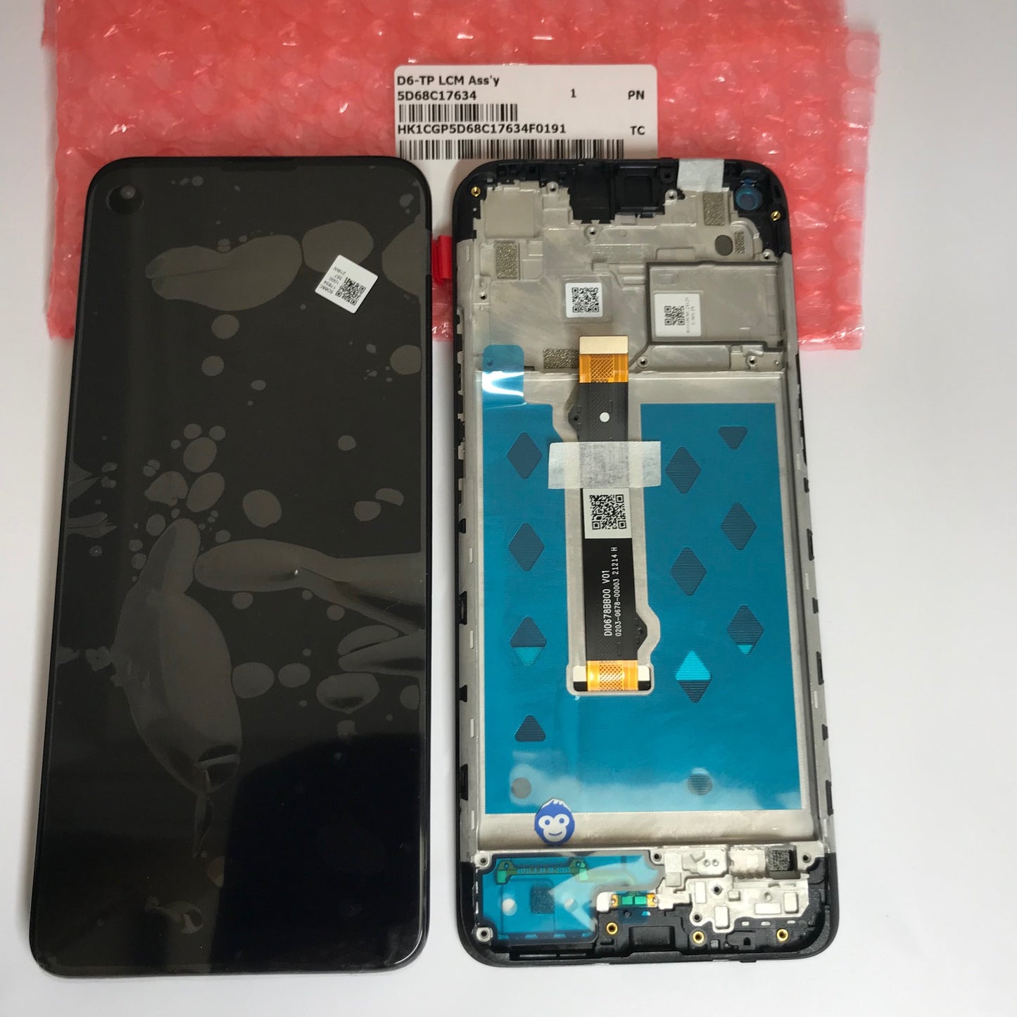 LCD SCREEN DISPLAY WITH FRAME MOTOROLA G9 POWER XT2091 - NEW