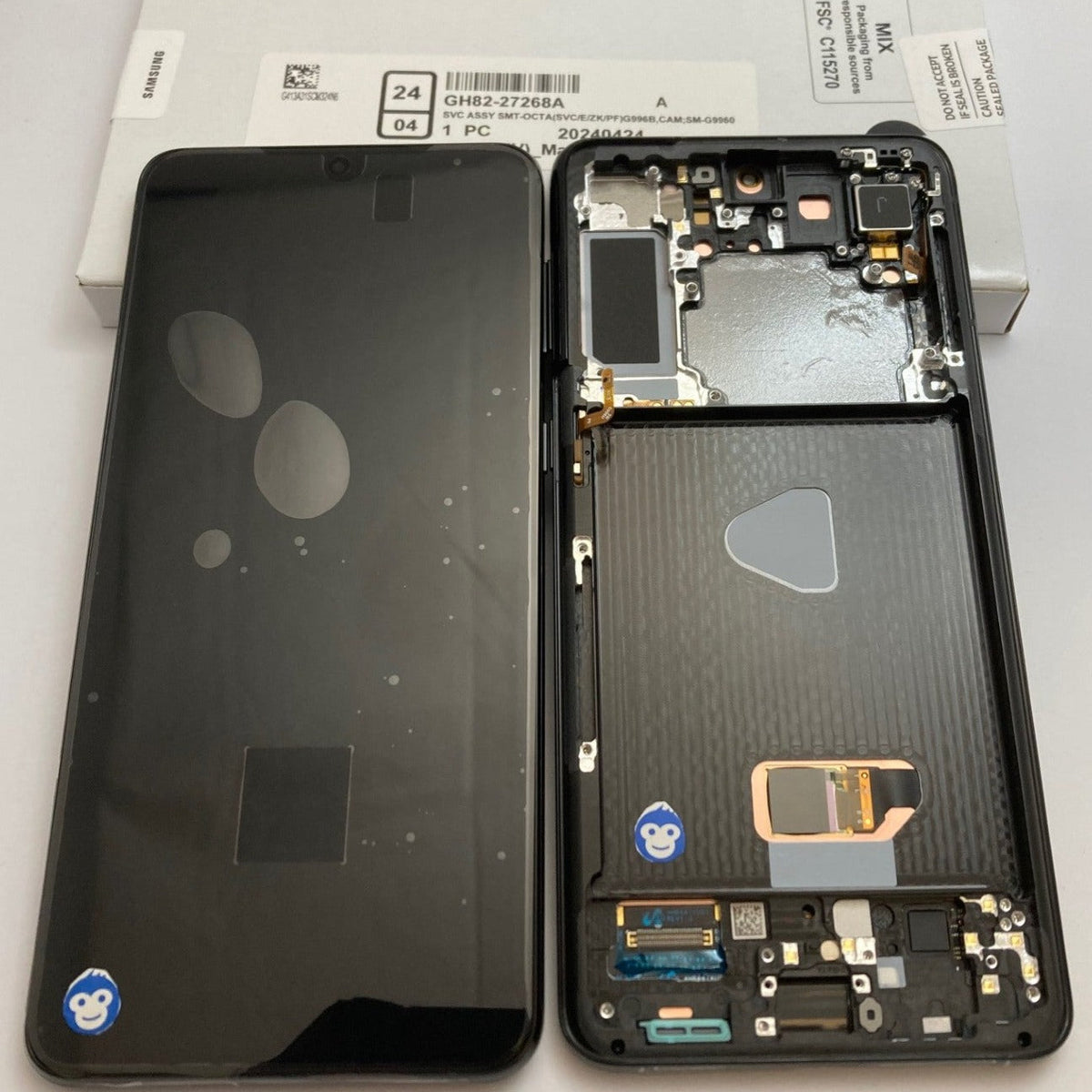 LCD Screen Display Samsung Galaxy S21 PLUS / S21+ 5G G996 BLACK (No front cam) - NEW