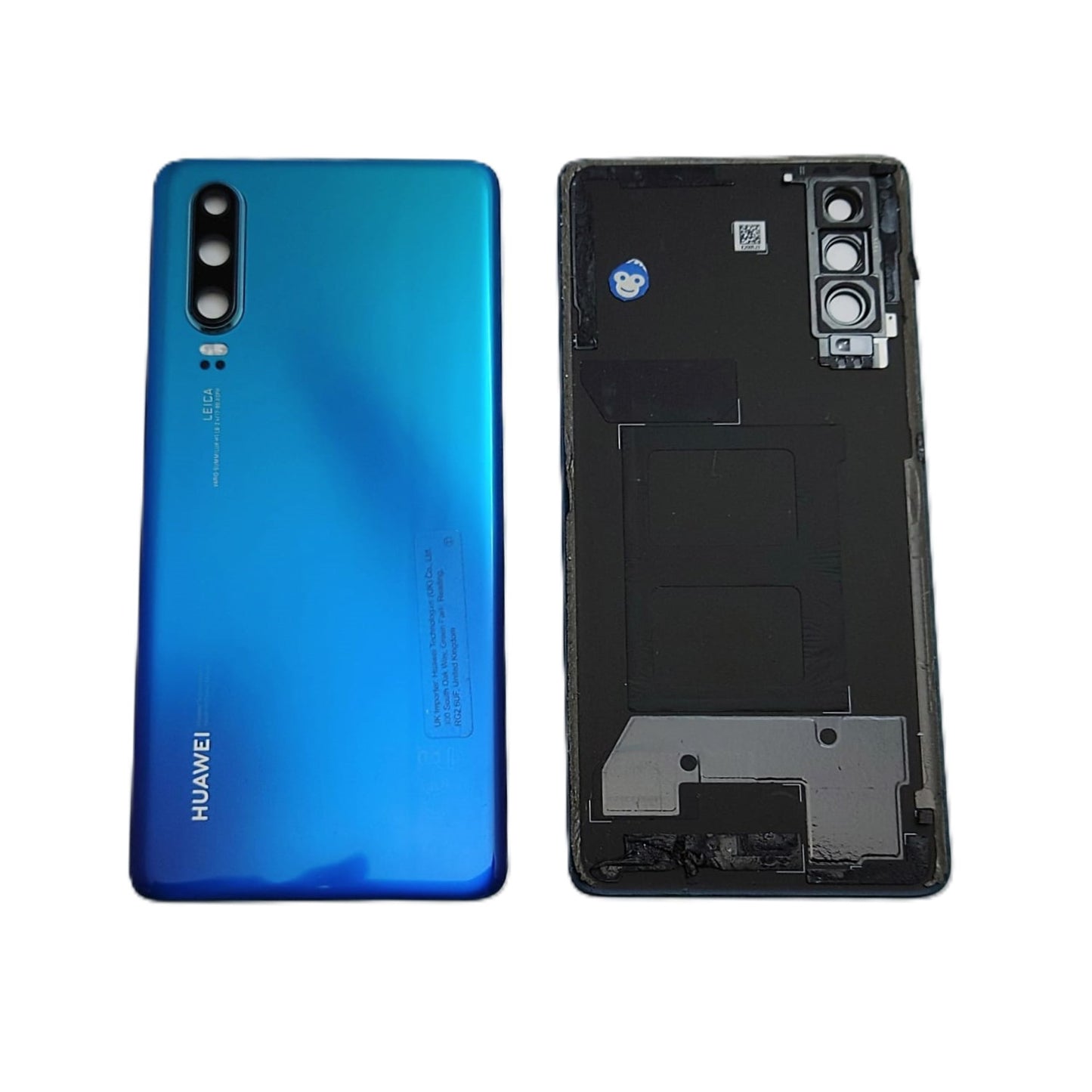 Back Battery Cover Huawei P30 Camera lens BLUE - GRADE AB