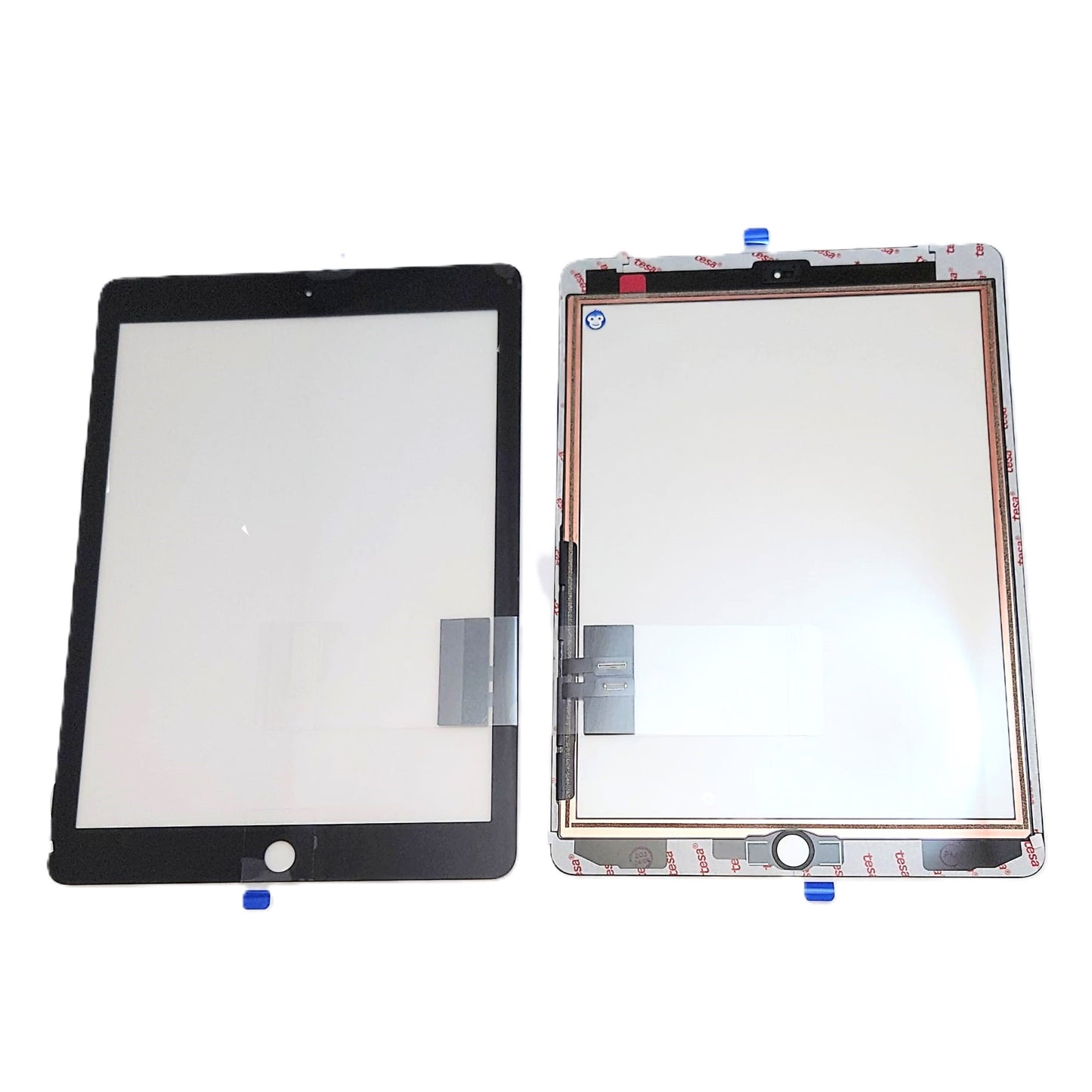 GENERIC TOUCH SCREEN DIGITIZER FOR IPAD 6 BLACK WITH HOME BUTTON & ADHESIVE