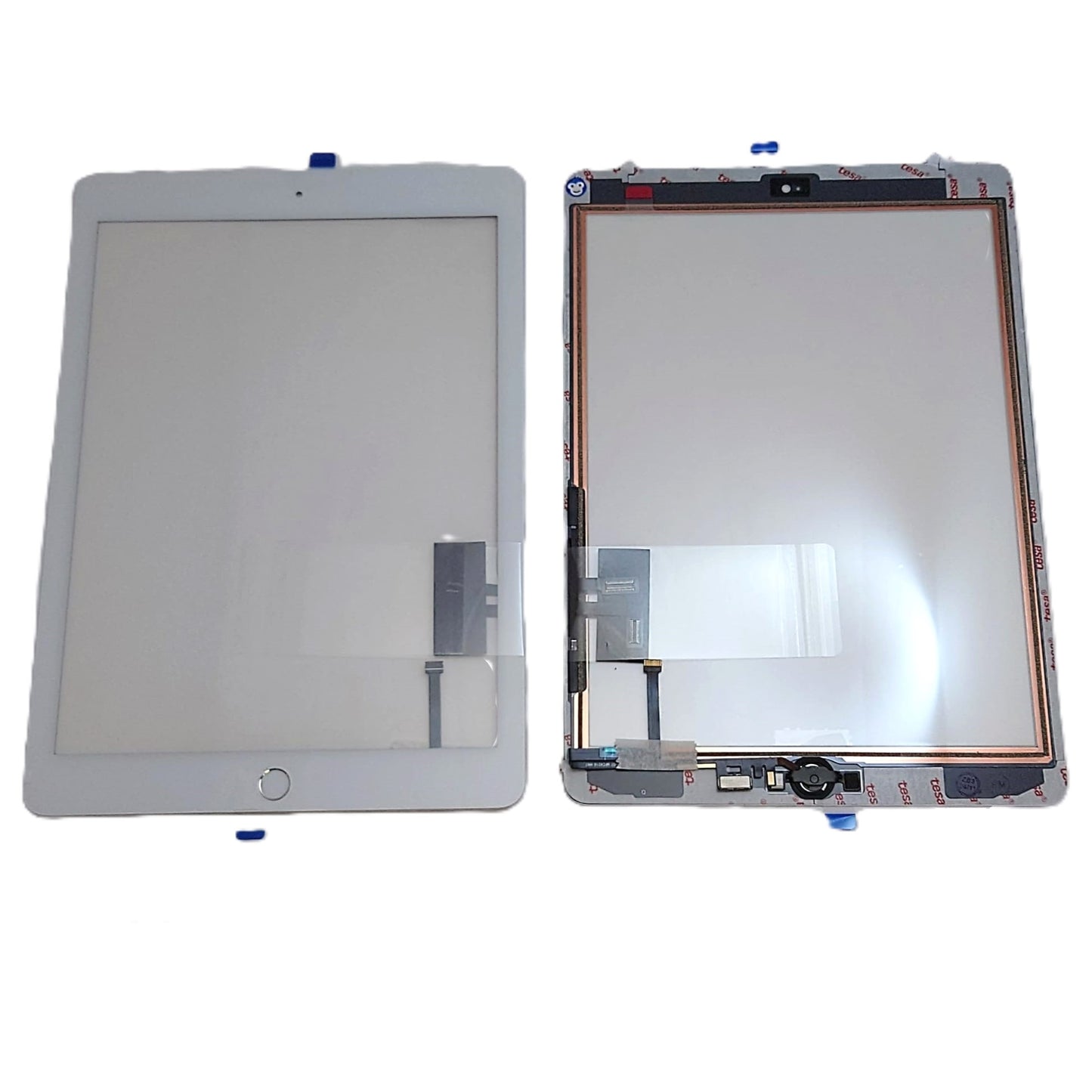 GENERIC TOUCH SCREEN FOR IPAD AIR 1 WHITE WITH HOME BUTTON & ADHESIVE