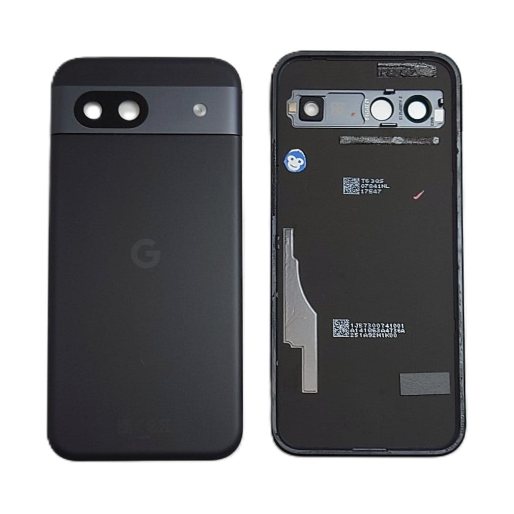 BACK HOUSING CHASSIS CAMERA LENS GOOGLE PIXEL 8A OBSIDIAN (BLACK) - GRADE AB