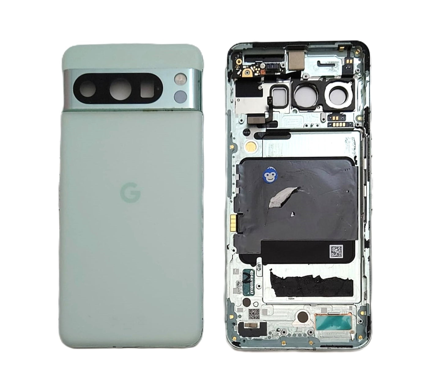 BACK HOUSING CHASSIS CAMERA LENS GOOGLE PIXEL 8 PRO MINT (GREEN) - GRADE AB