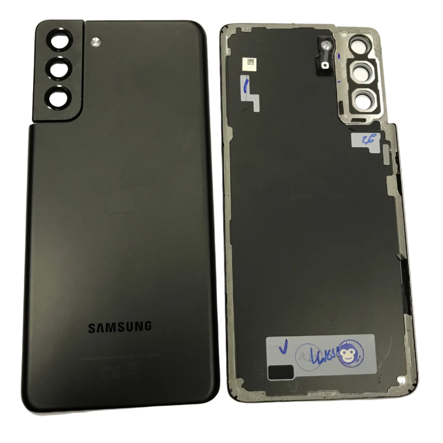 BACK BATTERY REAR COVER PANEL CAMERA LENS SAMSUNG GALAXY S21 PLUS / S21+ 5G G996 BLACK - GRADE AB