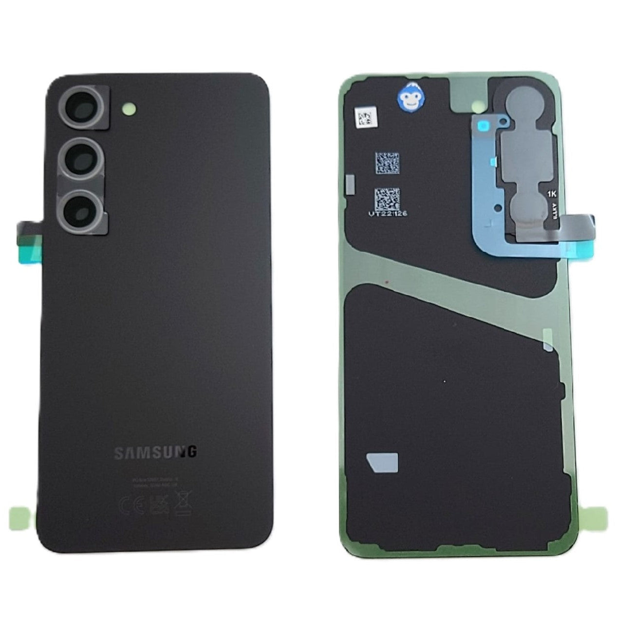 BACK BATTERY REAR COVER PANEL CAMERA LENS SAMSUNG GALAXY S23 S911 BLACK - NEW