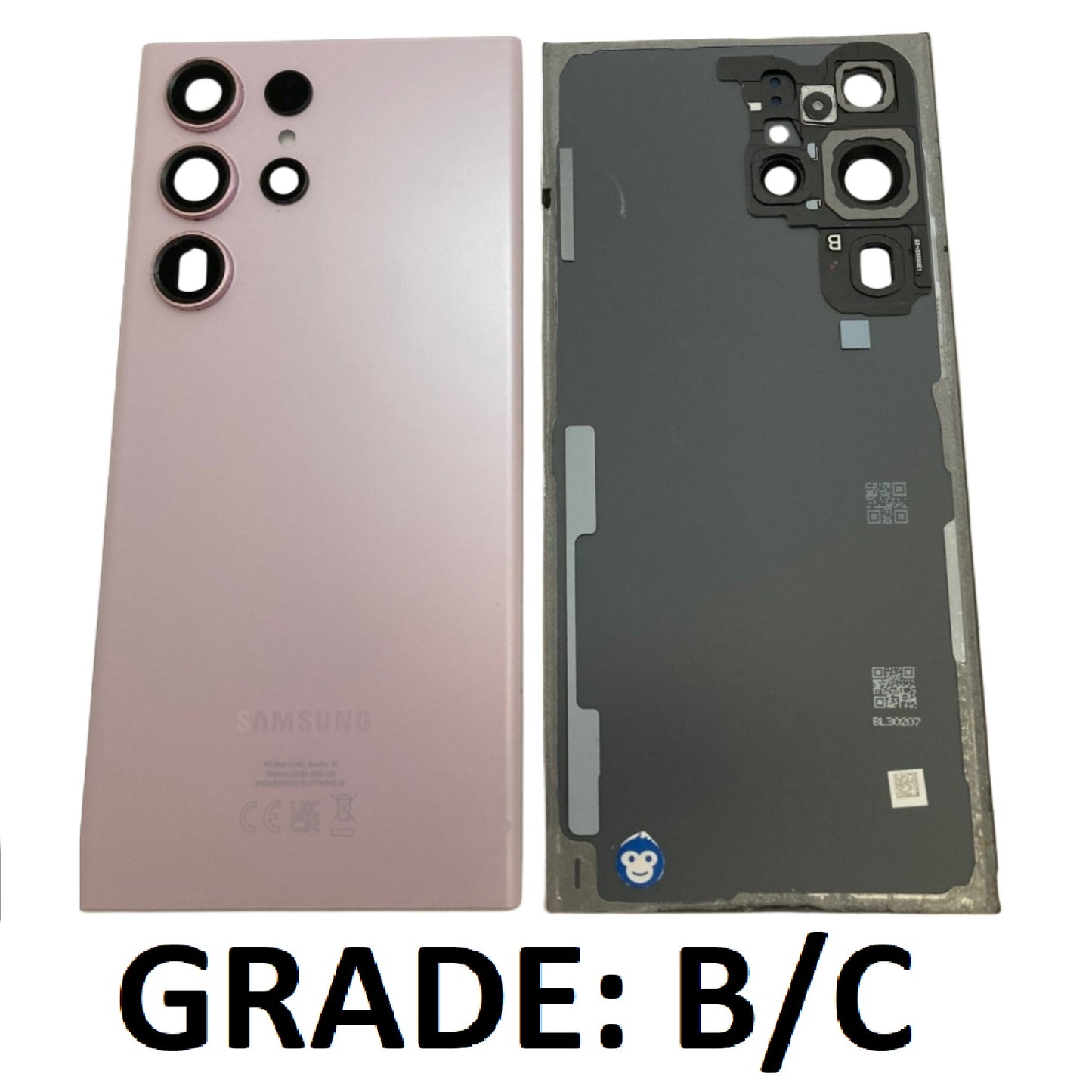 BACK BATTERY REAR COVER PANEL CAMERA LENS SAMSUNG GALAXY S23 ULTRA S918 LAVENDER - GRADE BC
