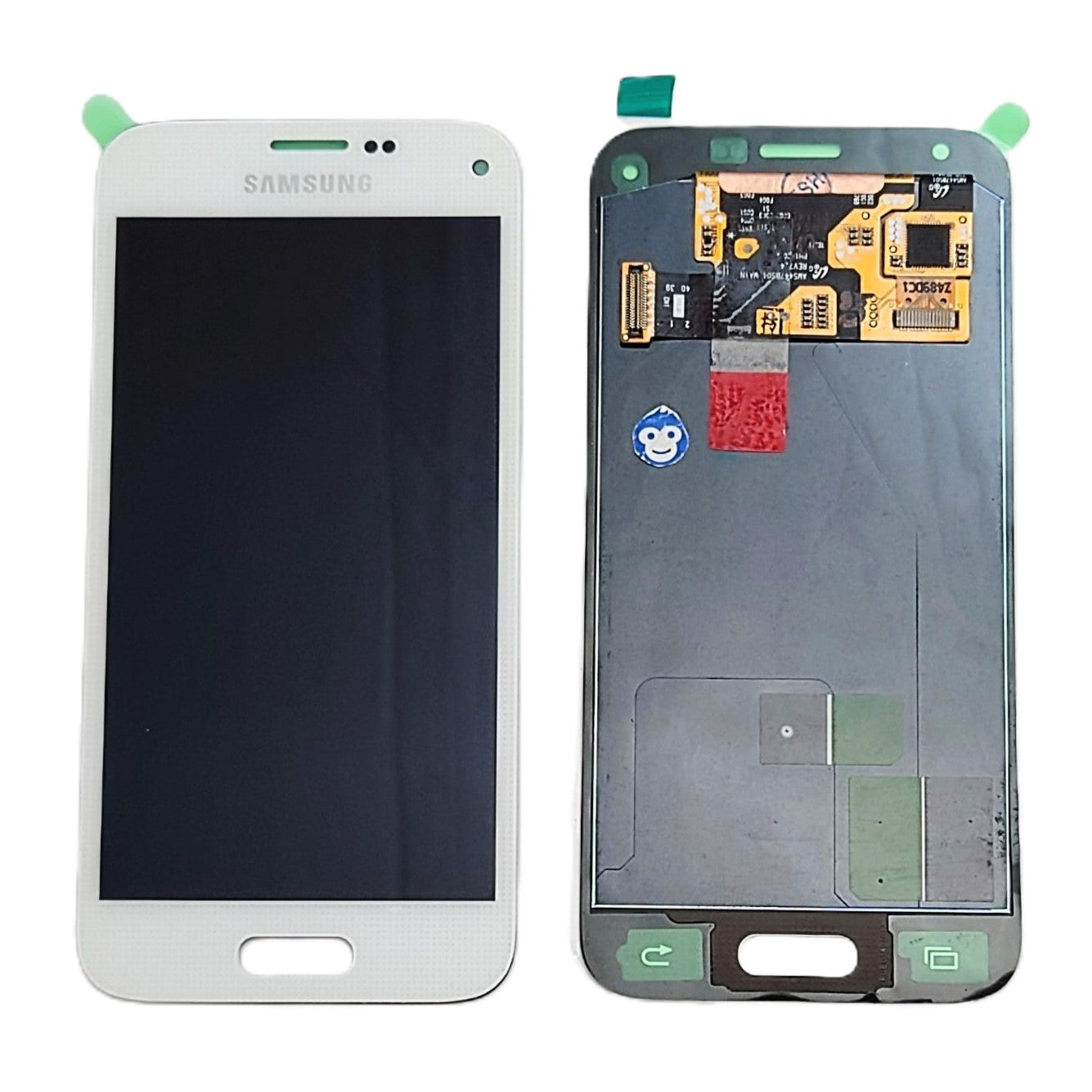 LCD DISPLAY SCREEN SAMSUNG GALAXY G800F S5 MINI WHITE - GRADE AB