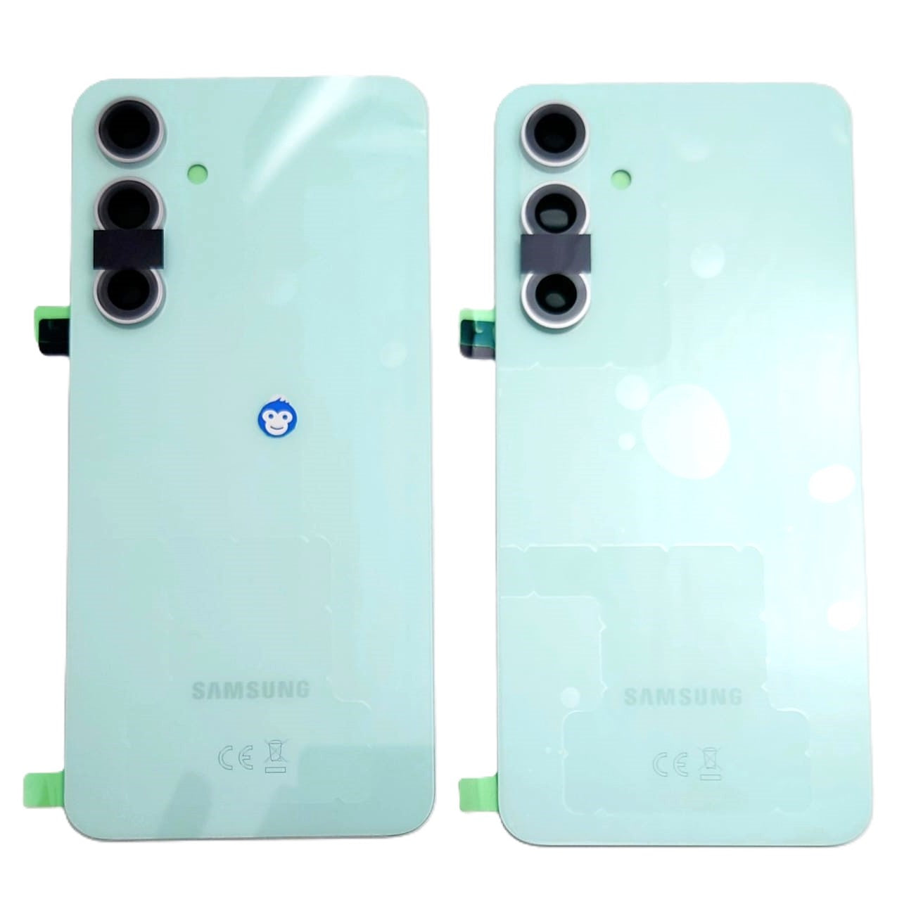 Back Battery Cover Samsung Galaxy S721 S24 FE Mint Green Camera Lens - NEW