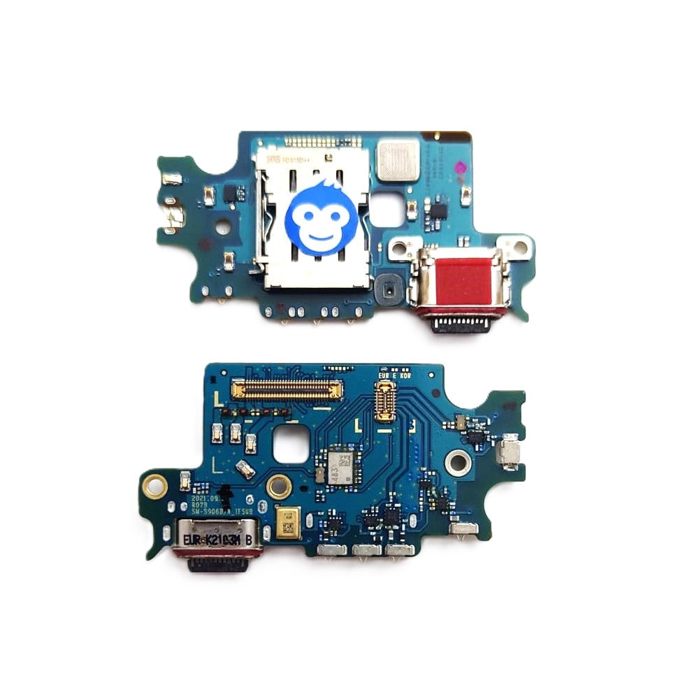 Charger Port TYPE C SIM READER Flex Samsung Galaxy GALAXY S22 PLUS S906 - USED