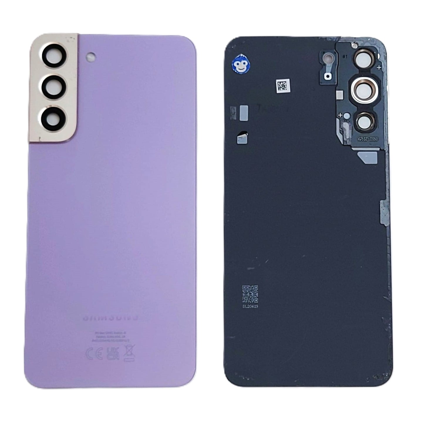 BACK BATTERY REAR COVER PANEL CAMERA LENS SAMSUNG GALAXY S22 PLUS S906 VIOLET - GRADE AB