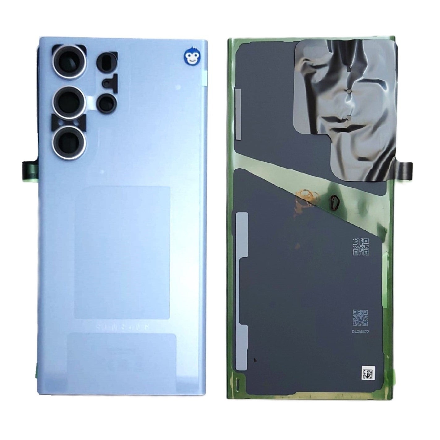 BACK BATTERY REAR COVER PANEL CAMERA LENS SAMSUNG GALAXY S23 ULTRA S918 BLUE - NEW