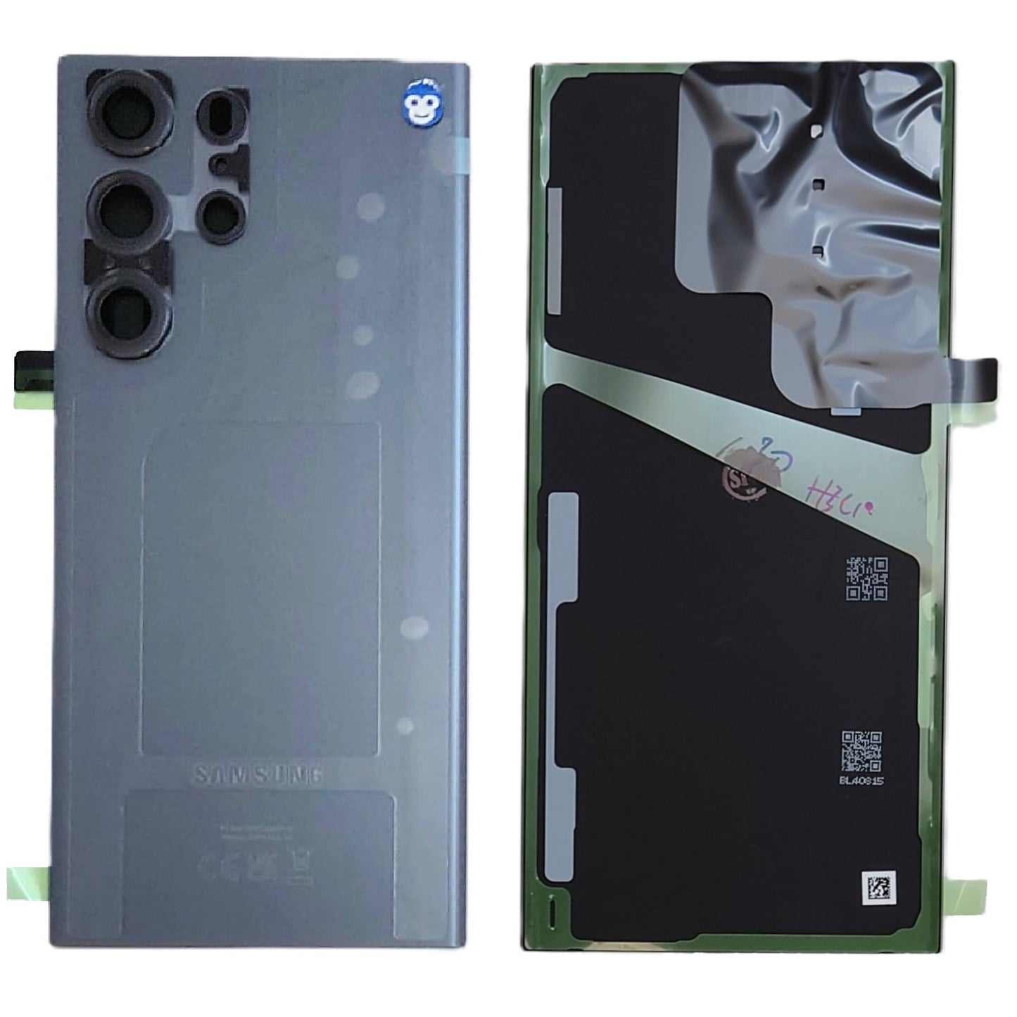 BACK BATTERY REAR COVER PANEL CAMERA LENS SAMSUNG GALAXY S23 ULTRA S918 GRAPHITE - NEW