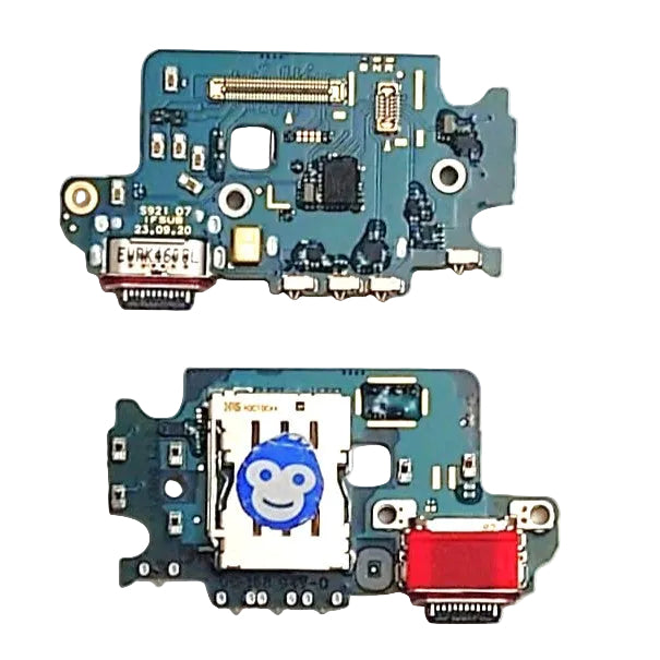 CHARGER PORT TYPE-C SIM READER FLEX SAMSUNG GALAXY S24 S921 - USED