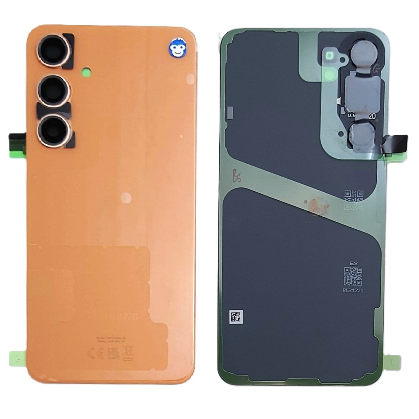 BACK BATTERY REAR COVER PANEL CAMERA LENS SAMSUNG GALAXY S24 PLUS S926 ORANGE - NEW