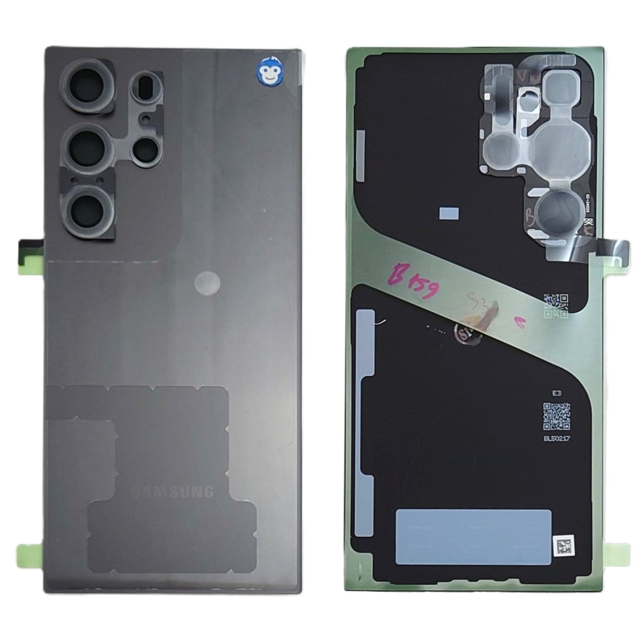 BACK BATTERY REAR COVER PANEL CAMERA LENS SAMSUNG GALAXY S24 ULTRA S928 BLACK - NEW