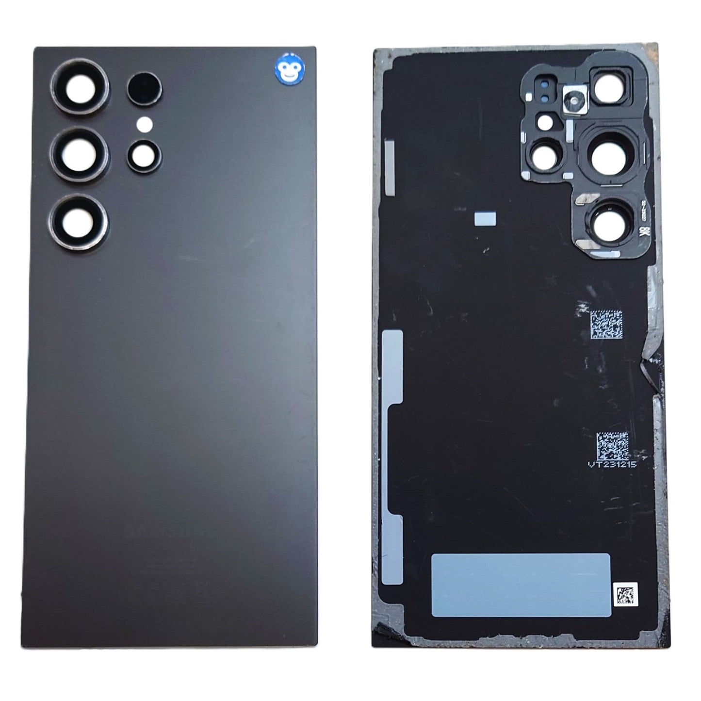 BACK BATTERY REAR COVER PANEL CAMERA LENS SAMSUNG GALAXY S24 ULTRA S928 TITANIUM BLACK - GRADE AB