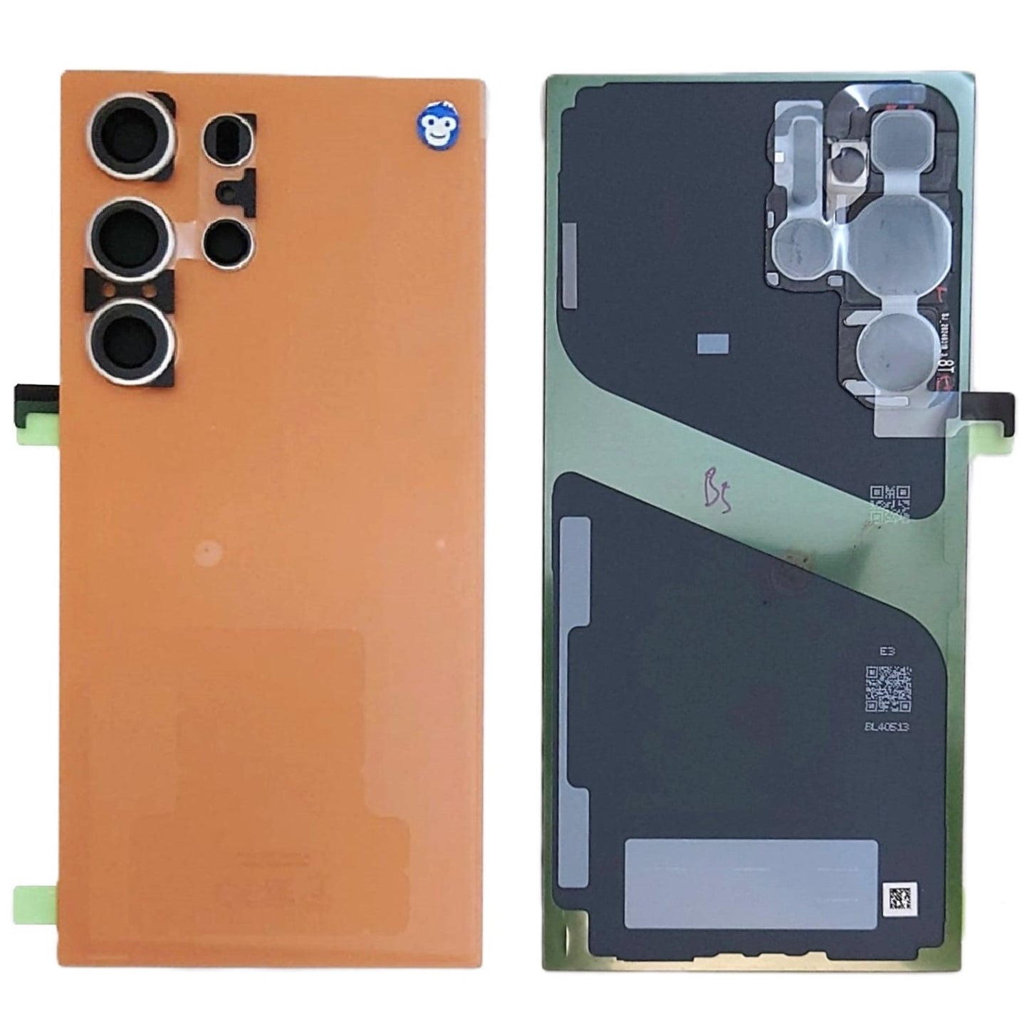 BACK BATTERY REAR COVER PANEL CAMERA LENS SAMSUNG GALAXY S24 ULTRA S928 ORANGE - NEW