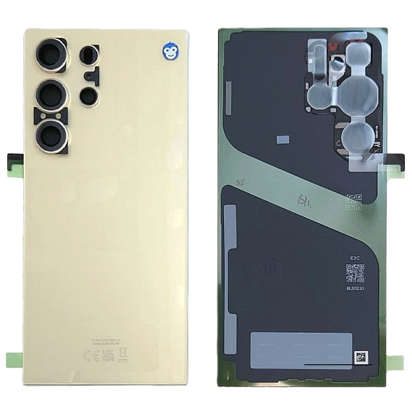 BACK BATTERY REAR COVER PANEL CAMERA LENS SAMSUNG GALAXY S24 ULTRA S928 YELLOW - NEW