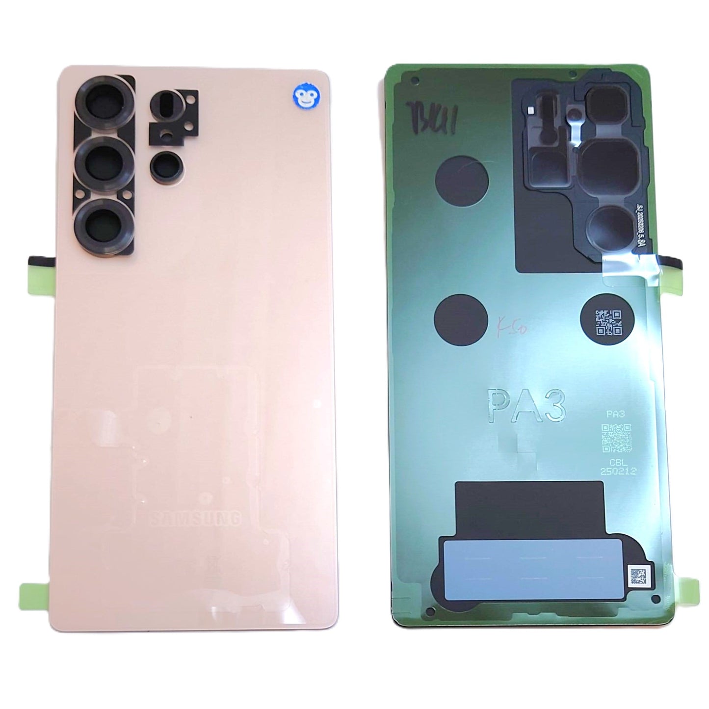 Back cover glass camera lens Samsung Galaxy S25 Ultra Titanium Pinkgold - NEW