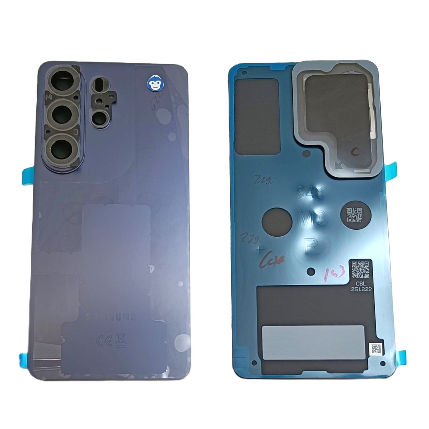 Back cover glass camera lens Samsung Galaxy S26 Ultra S948 Cobalt Violet - NEW