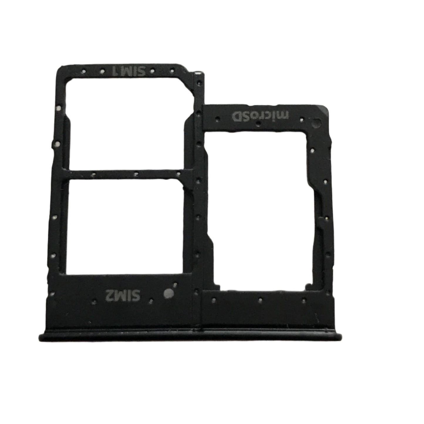 Sim Tray (DUAL) Samsung Galaxy A202 / A20e (2019) Black - NEW