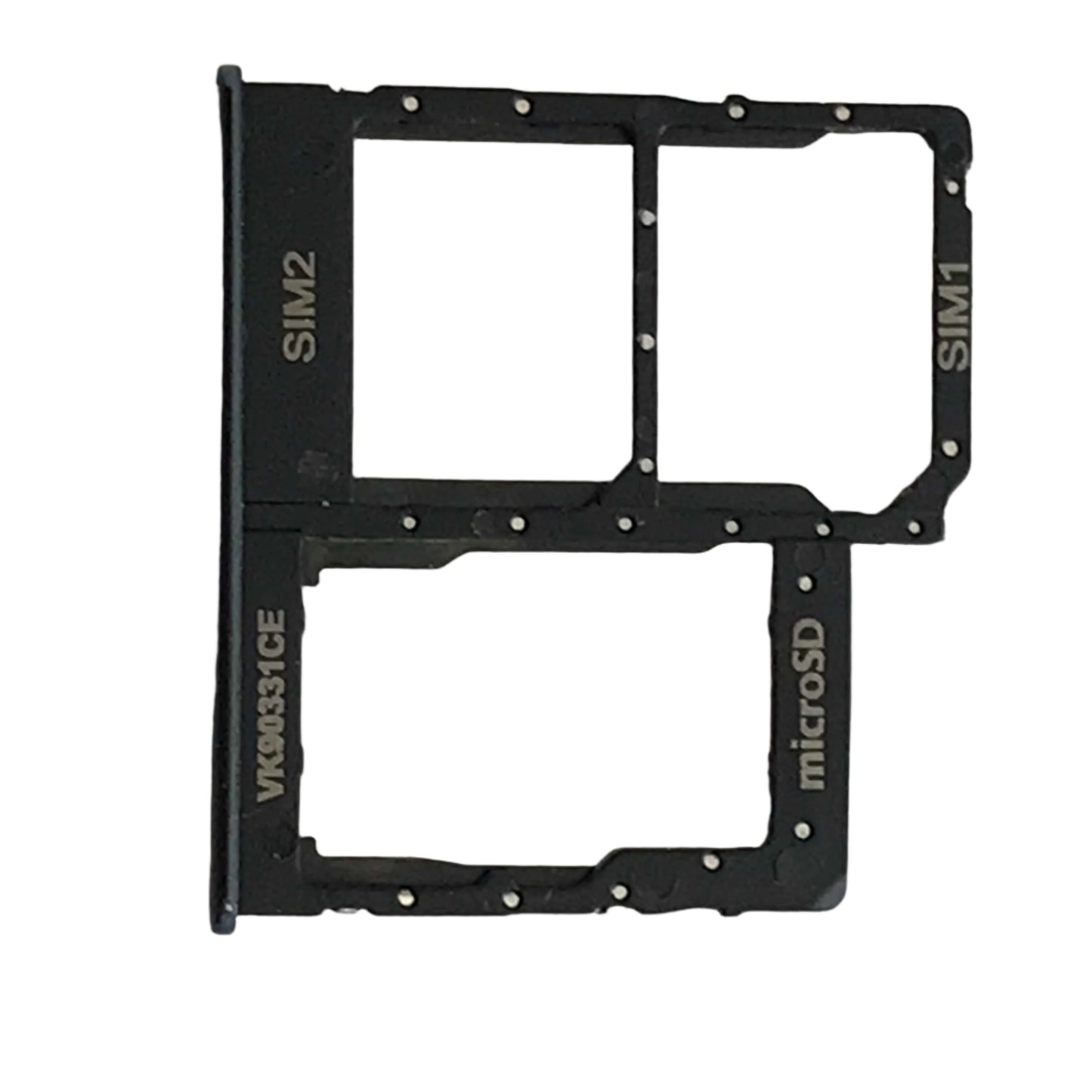 Sim Tray Samsung Galaxy A405 A40 (2019) Black - NEW