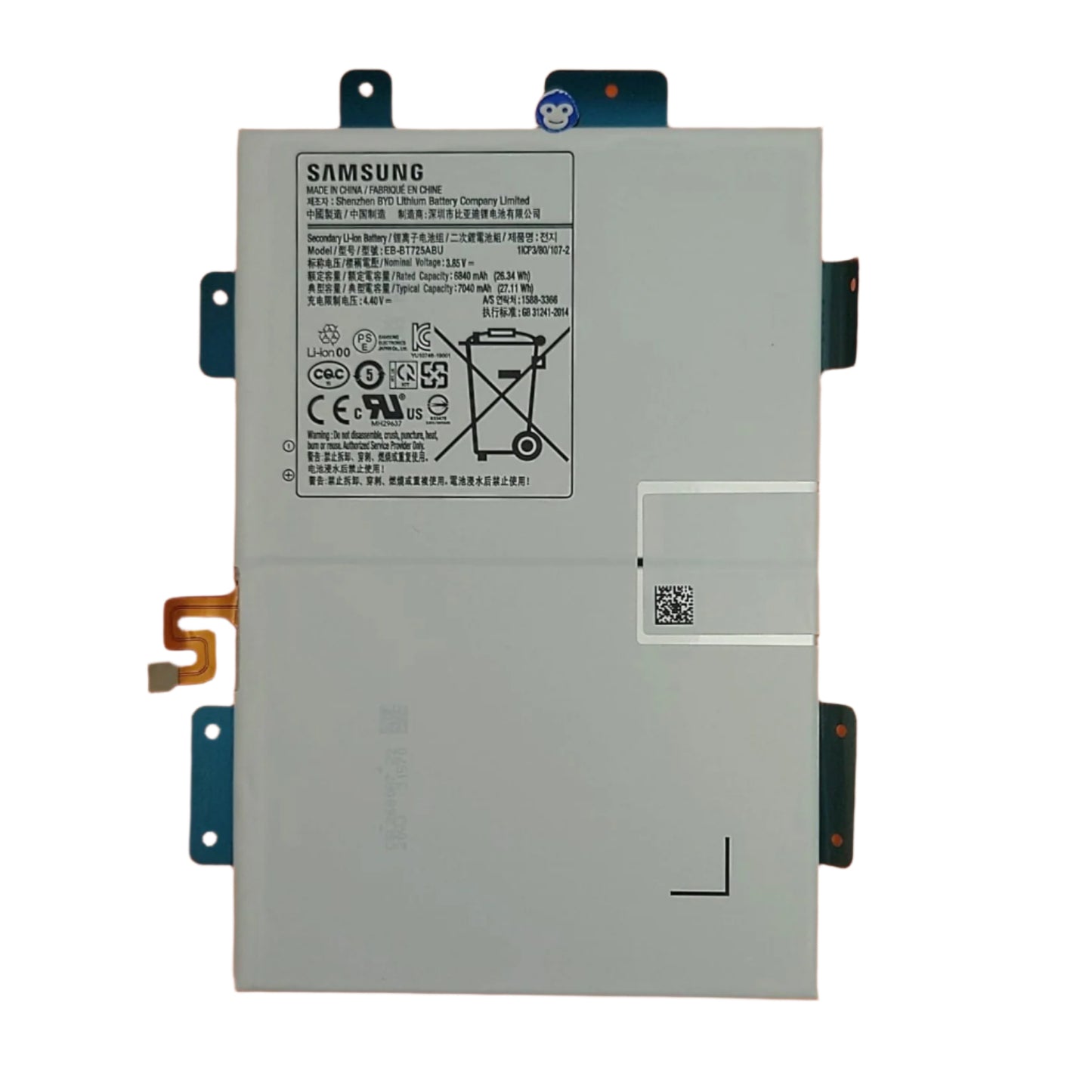 INTERNAL BATTERY FOR SAMSUNG TAB S6 / Lite T860 T865 P610 P615 P613 P619 - NEW