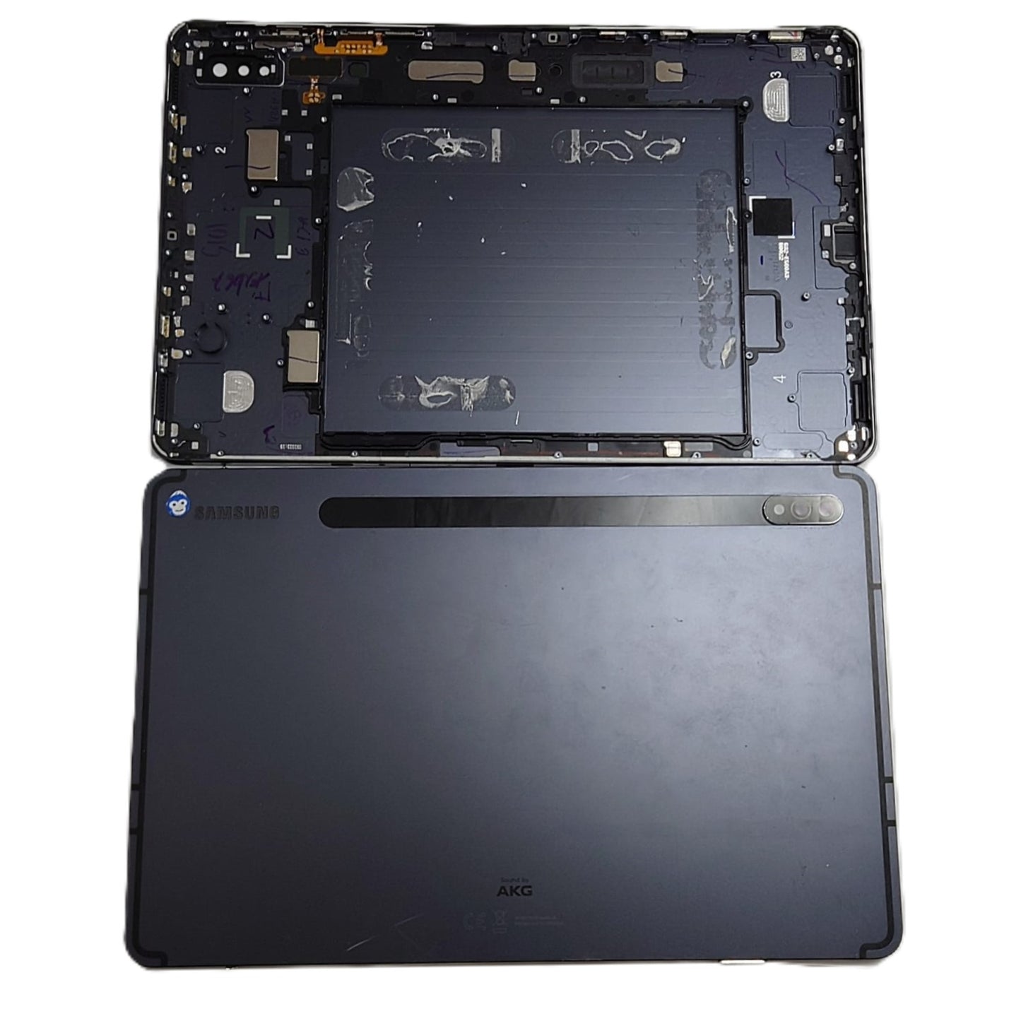 BACK BATTERY COVER SAMSUNG GALAXY TAB S7 11" SM-T875 MYSTIC BLACK - GRADE AB