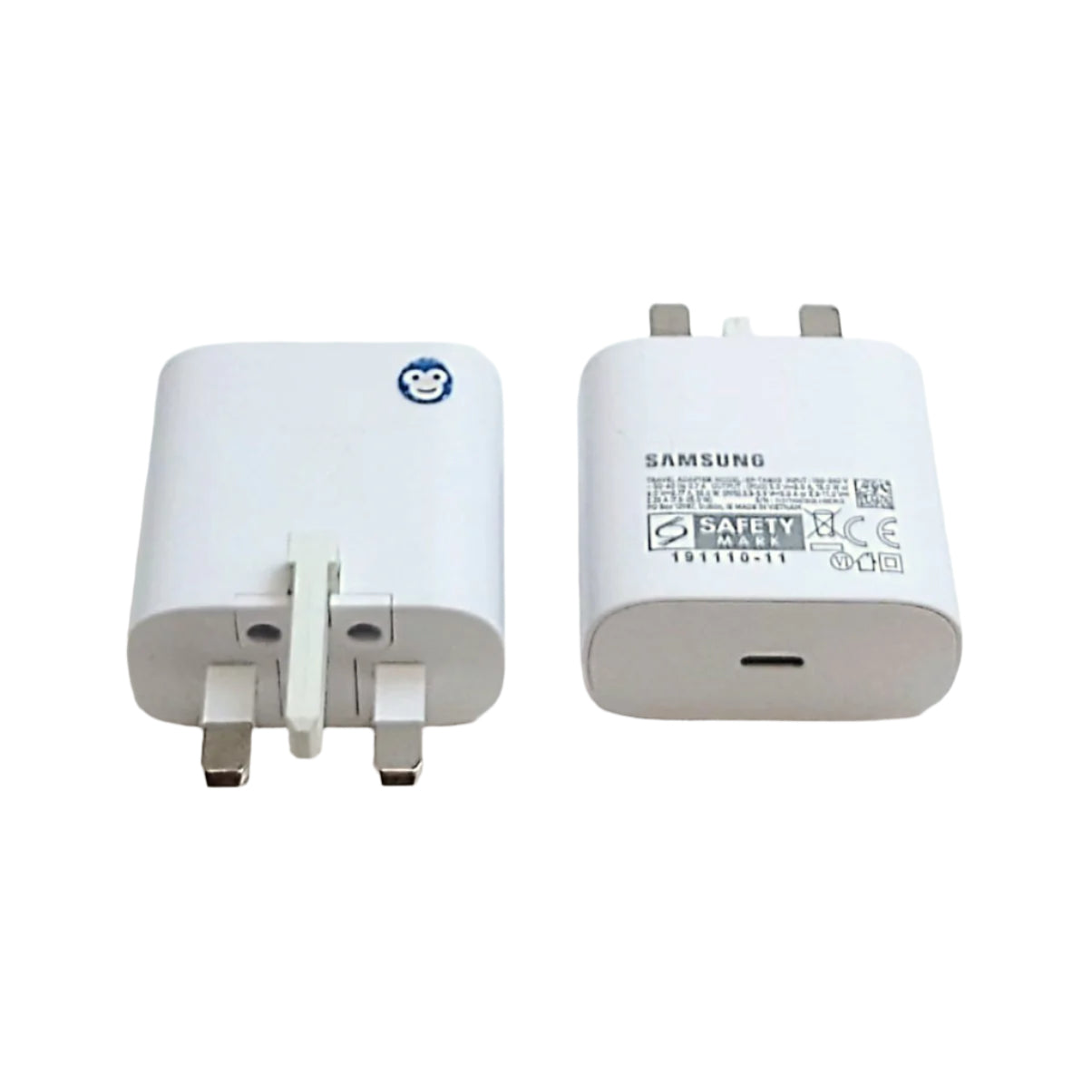 PLUG (ADAPTOR) TYPE-C SAMSUNG TA800 WHITE 20W - NEW