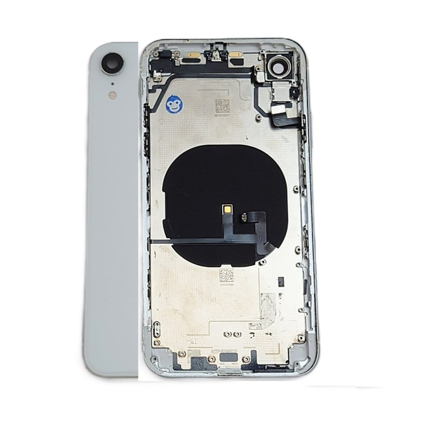 CHASSIS HOUSING FRAME IPHONE XR WITHOUT PARTS WHITE - GRADE AB