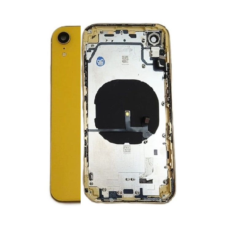 CHASSIS HOUSING FRAME IPHONE XR WITHOUT PARTS YELLOW - GRADE AB