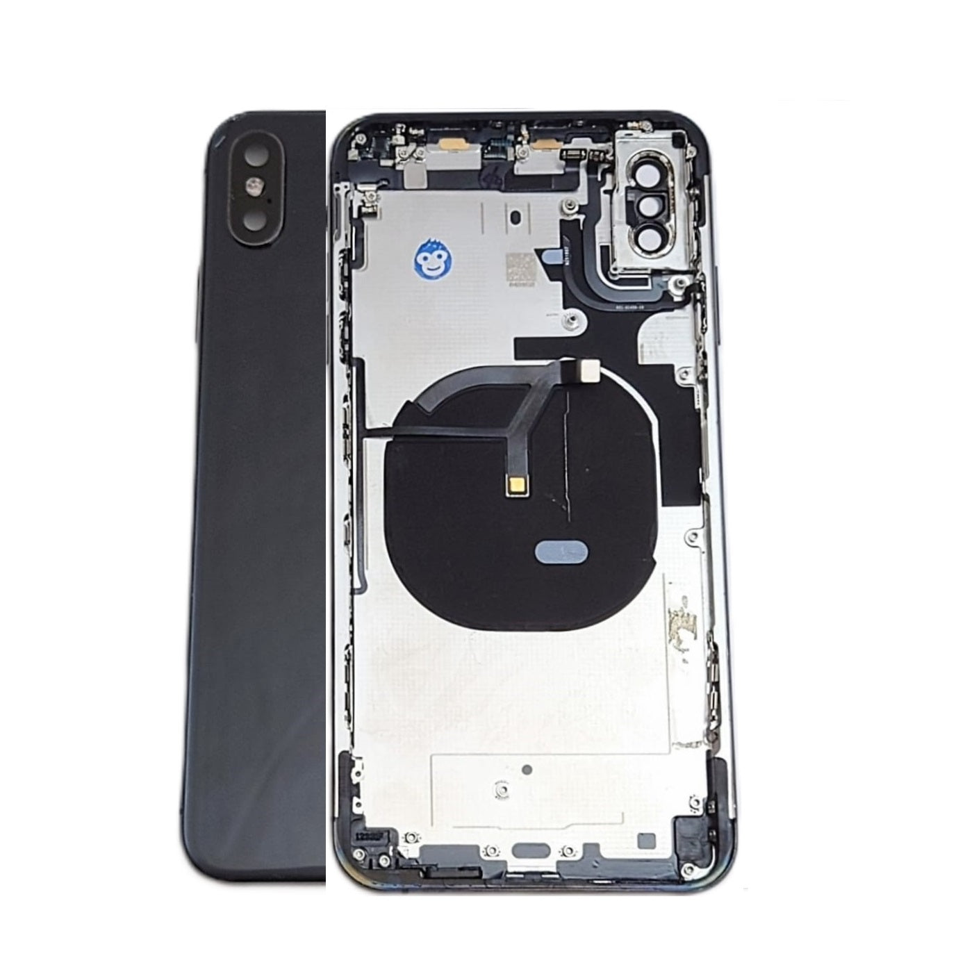 CHASSIS HOUSING FRAME IPHONE XS MAX WITHOUT PARTS BLACK - GRADE AB