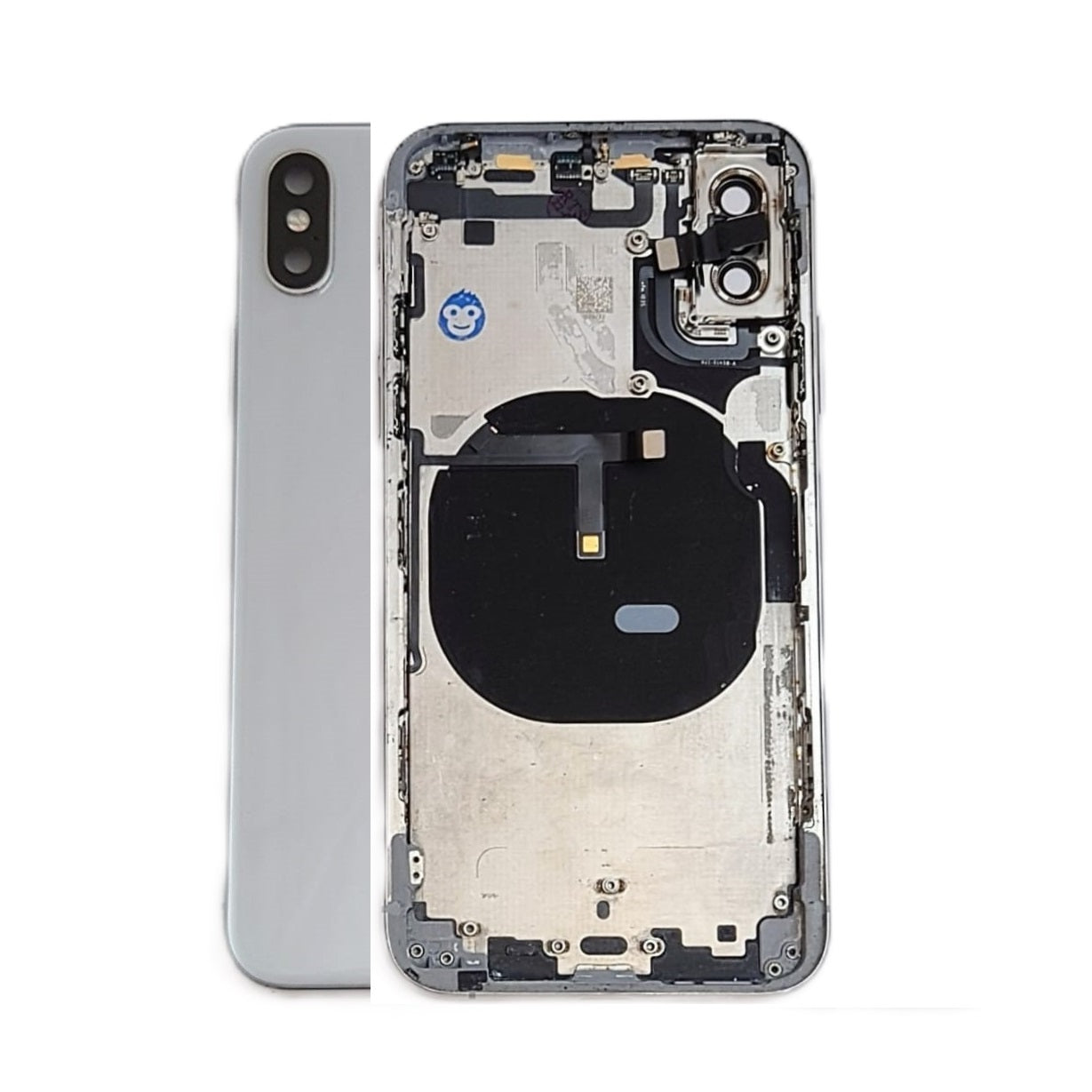 CHASSIS HOUSING FRAME IPHONE XS WITHOUT PARTS WHITE - GRADE AB