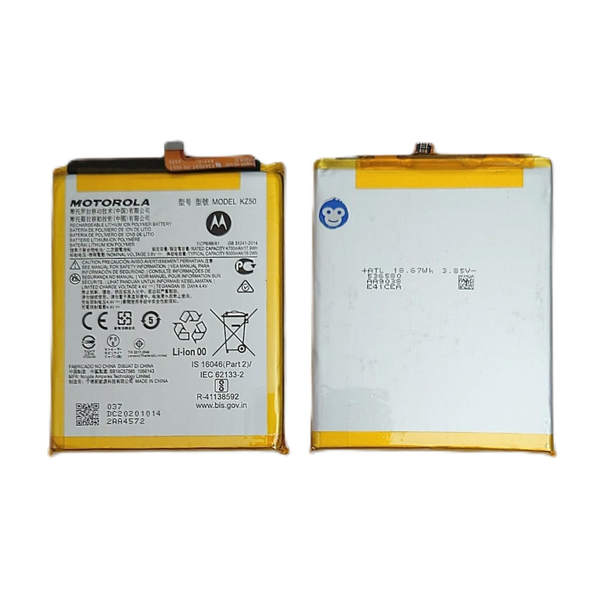 INTERNAL BATTERY FOR MOTOROLA G8 POWER  XT2041 (KZ50) - NEW