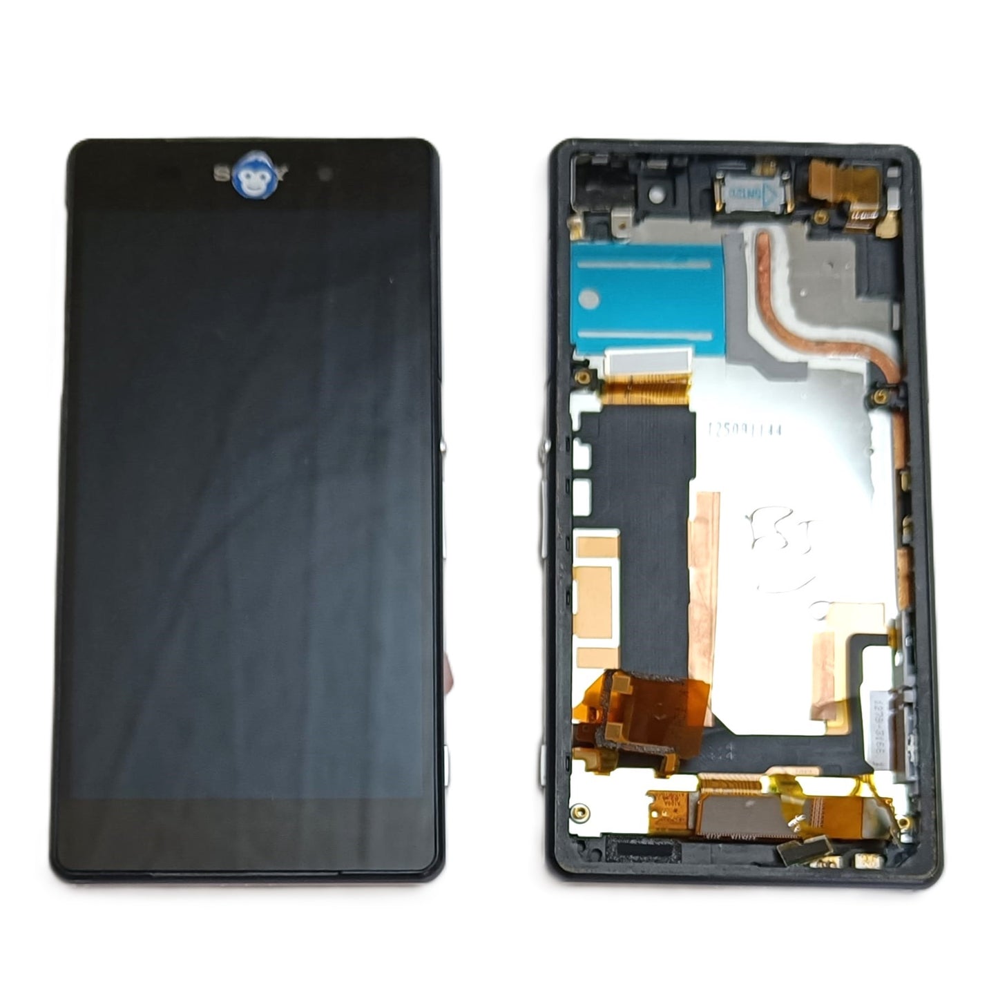 LCD SCREEN IN FRAME SONY XPERIA Z2 BLACK - GRADE AB