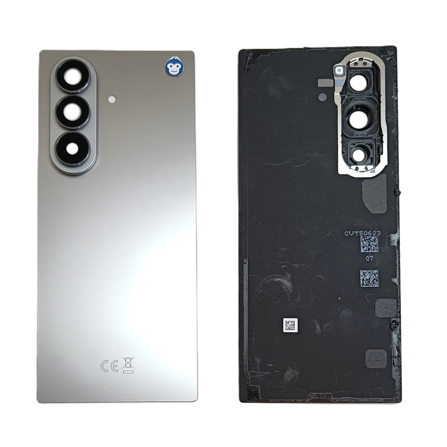 SAMSUNG GALAXY Z FOLD 7 5G F966 BACK BATTERY COVER SILVER SHADOW - GRADE AB