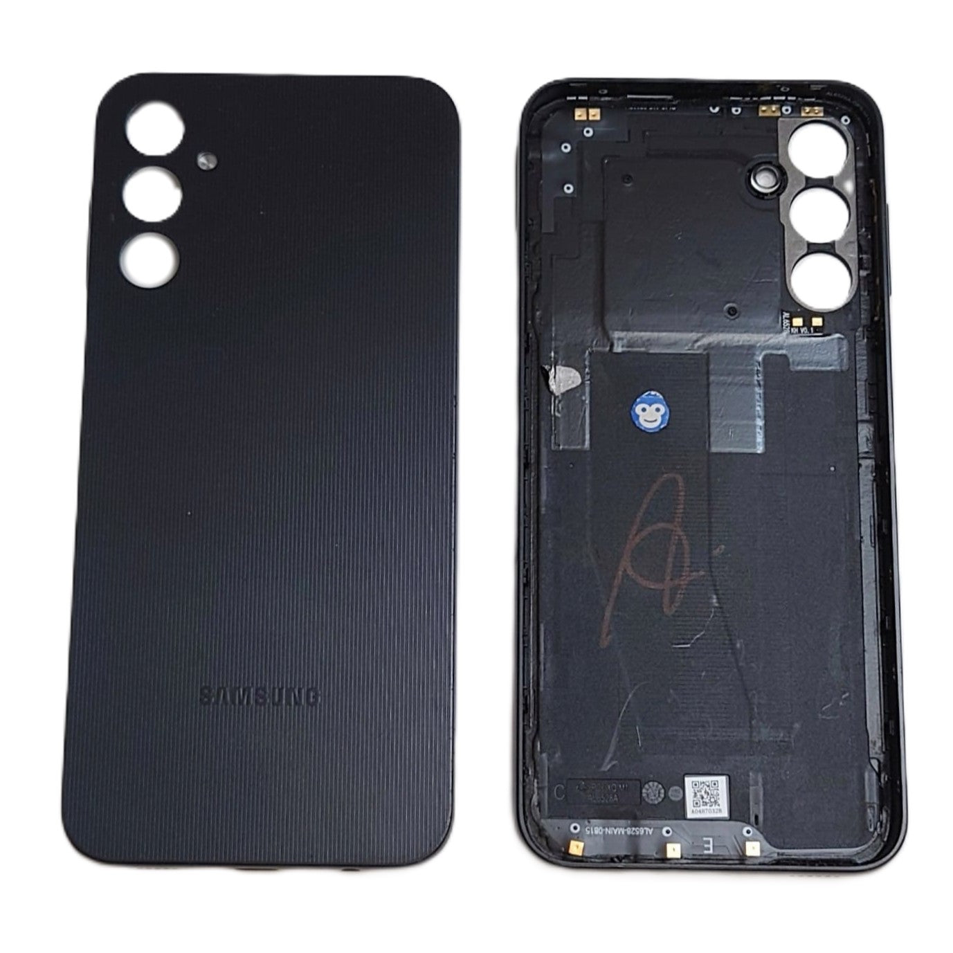 Back Battery Cover Samsung Galaxy A14 4G A145 Black - GRADE AB