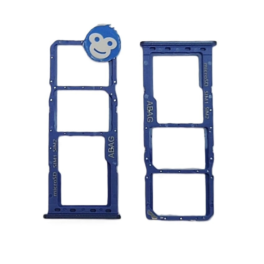 Sim Tray Samsung Galaxy A21S A217 Blue - NEW
