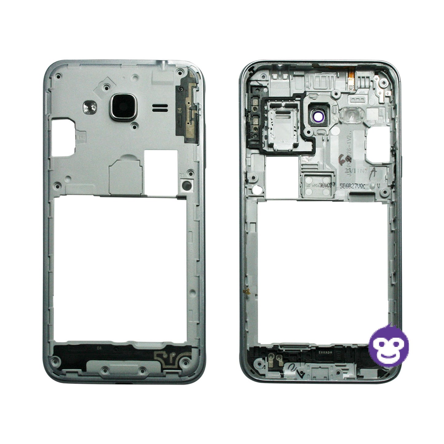 CHASSIS FRAME WITH PARTS AND CAMERA LENS SAMSUNG GALAXY J5 (2016) j320F BLACK - GRADE AB